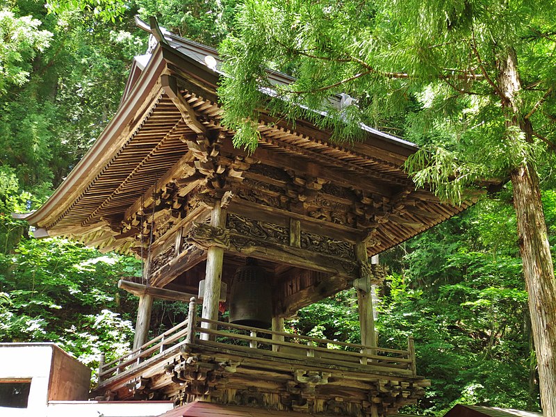 File:Miroku-ji (Numata, Gunma) bell tower.jpg