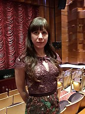 Missy Mazzoli after the premiere of her opera Proving Up at the Kennedy Center, 2018 Missy Mazzoli at the Kennedy Center,2018.jpg