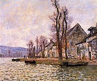 The Bend of the Seine at Lavacourt, Winter Monet w516.jpg