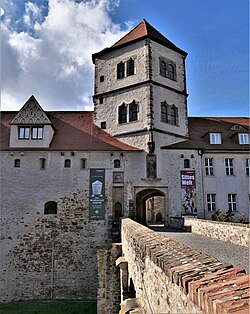 Moritzburg, Burgtor als Hauptzugang (2021)