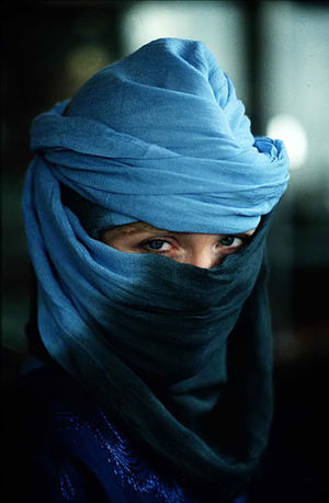 Morocco - veiled woman in Marrakech.jpg