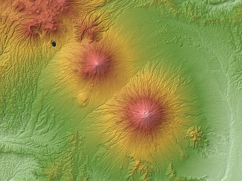 File:Mount Sundoro & Mount Sumbing Relief Map, SRTM-1.jpg