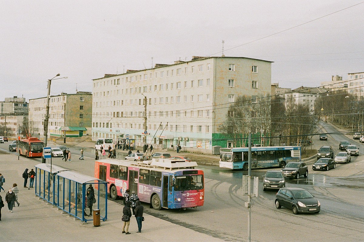 Файл:Murmansk trolleybus 293 2022-05.jpg — Википедия