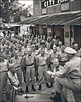 National guardsmen outside the city hall in Phenix City, Russell County