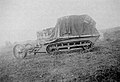 Image 36The No1 Lincoln Machine, with lengthened Bullock tracks and Creeping Grip tractor suspension, September 1915 (from History of the tank)