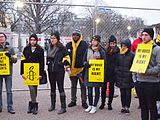 No Ban No Wall White House Vigil with Amnesty International