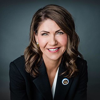 <span class="mw-page-title-main">Kristi Noem</span> 33rd governor of South Dakota since 2019