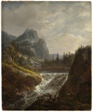 Norskt landskap (1822).