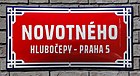 Čeština: Novotného ulice na sídlišti Barrandov v Hlubočepích v Praze 5 English: Novotného street, Prague.