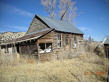 Riverside School, Main part built in 1912 Old Riverside Utah School.JPG