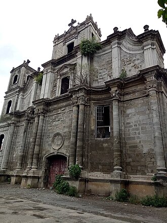 The Old St. Michael the Archangel Parish Church was burned in 1997 Old St. Michael the Archangel Parish Church.jpg