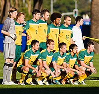 The starting team for the Olyroos match against Yemen on 19 June 2011