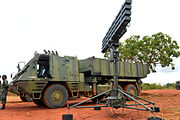 Astros MRLS y Radar Saber del CFN