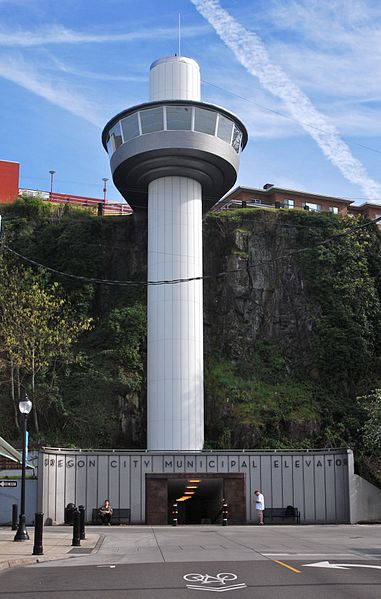 Municipal Elevator in Oregon City
