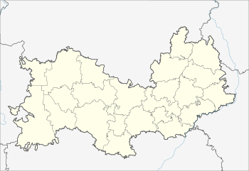 Location map Rusiye Mordoviya