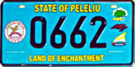 Palau plakası Peleliu 2000.png