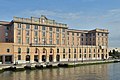 * Nomination The "Palazzo della Regione Veneto" on the Canal Grande in Venice. --Moroder 05:43, 21 May 2015 (UTC) * Promotion The left side of the building is leaning in, whereas the right side is perfectly straight. I would crop tighter at the top, but that is a matter of personal taste and no QI issue IMHO. --Tuxyso 05:50, 21 May 2015 (UTC) Done Thanks for the hint--Moroder 17:11, 22 May 2015 (UTC)  Support Good quality. --C messier 15:51, 26 May 2015 (UTC)