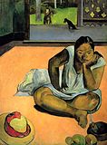 Paul Gauguin, Te Faaturuma (The Brooding Woman), 1891