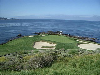 Pebble Beach Golf Links Public golf course in California, U.S.