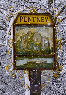 <span class="mw-page-title-main">Pentney</span> Human settlement in England