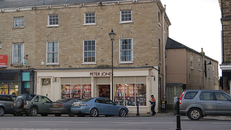 File:Peter Jones, Market Place, Wetherby (1st February 2012).JPG