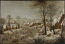 Pieter Brueghel de Jonge - Winterlandschap met vogelval - 0395 - Rijksmuseum Twenthe.jpg