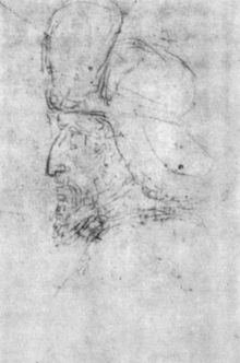 Pisanello drawing, Louvre Departement des Arts Graphiques, INV 2479 Pisanello, disegni, louvre 2479.jpg