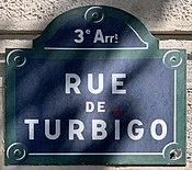 Plaque Rue Turbigo - Paris III (FR75) - 2021-06-01 - 1.jpg