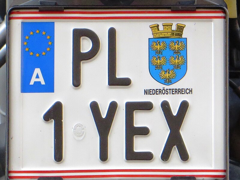 File:Plate motorcycle Austria PL-1YEX.jpg