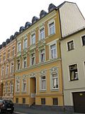 Apartment building in closed development