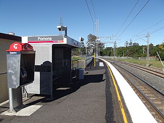 <span class="mw-page-title-main">Pomona railway station</span> Railway station in Queensland, Australia