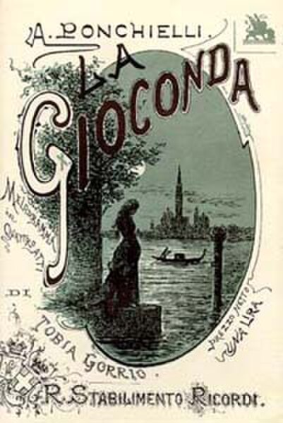 Cover of the original 1876 libretto