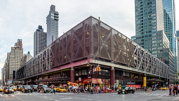 Port Authority Bus Terminal at Eighth Avenue and West 42nd Street in July 2019