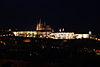 Prague Castle in the night-time