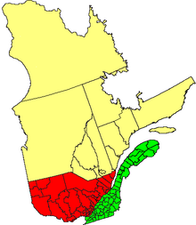 Lãnh thổ Québec.