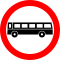 RomanianTrafficSign C09-NoBuses 2011.svg