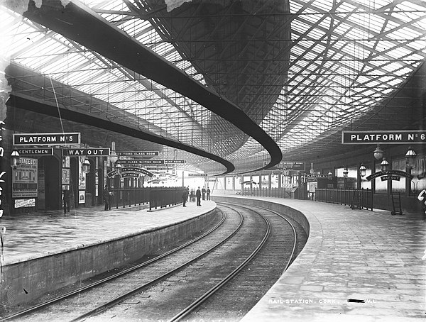The station, ca. 1893.