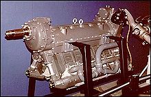 A Ranger V-770 engine, as installed on the Ikarus 214 prototype