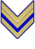 Rank insignia of sergente paracadutista of the Italian Army (1941).png