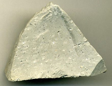 A sample of rhyolite
