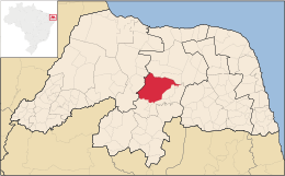 Santana do Matos – Mappa