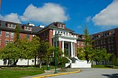 Riverview Hospital in Coquitlam served as the location for the initial and final battle scenes.