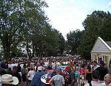 Crowd on Lake Street at the 2010 Road & Track Concours d'Elegance. Road & Track Concours d'Elegance.jpg