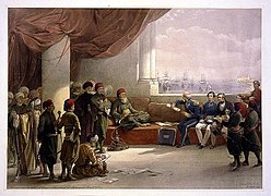 Roberts&Haghe Interview with the Viceroy of Egypt at his palace at Alexandria.jpg