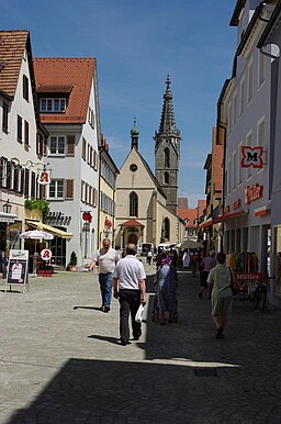 Altstadt in Rottenburg am Neckar