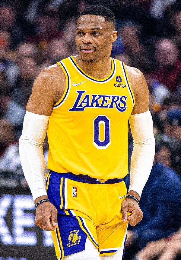 Westbrook with the Los Angeles Lakers in 2022