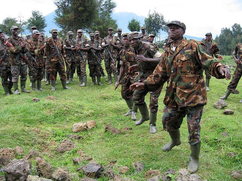 File:Rwandan soldiers singing anti-AIDS song.jpg