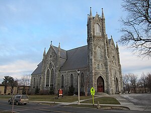 Sacred Heart Saint Francis de Sales Church in Bennington Sacred Heart St. Francis de Sales Church (Bennington, VT), exterior1.JPG