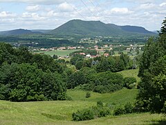 Le massif du Kemberg, au nord-est