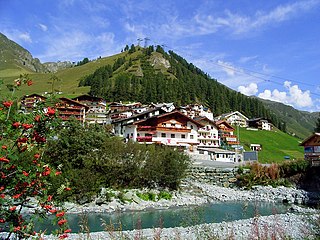 Samnaun Municipality in Switzerland in Grisons